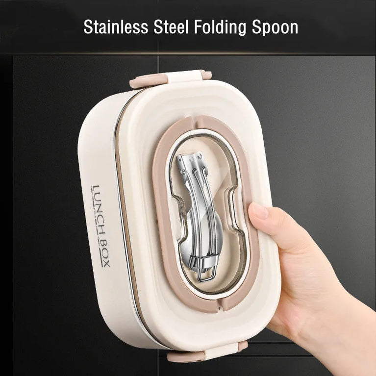 Stainless Steel 304 Thermal Lunch Box with Insulation Bag 1500ml