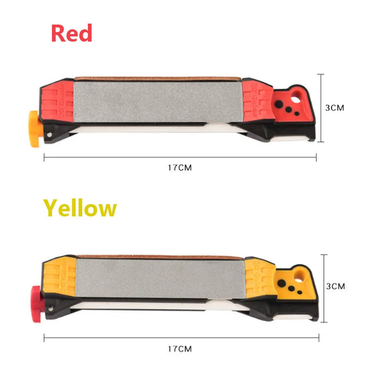 Double-Sided Diamond Knife Sharpener | Portable Whetstone & Honing Tool