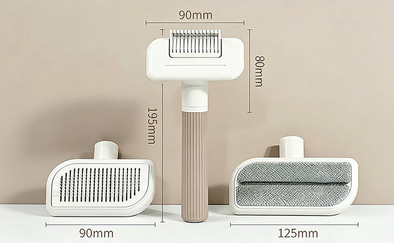 3-in-1 Multifunctional Pet Comb Cat Grooming Brush Hair Removal Tool