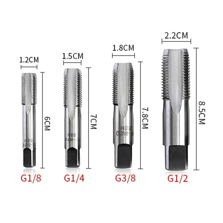 Taper Pipe Tap (BSP) | High-Precision Metal Thread Cutting Tool