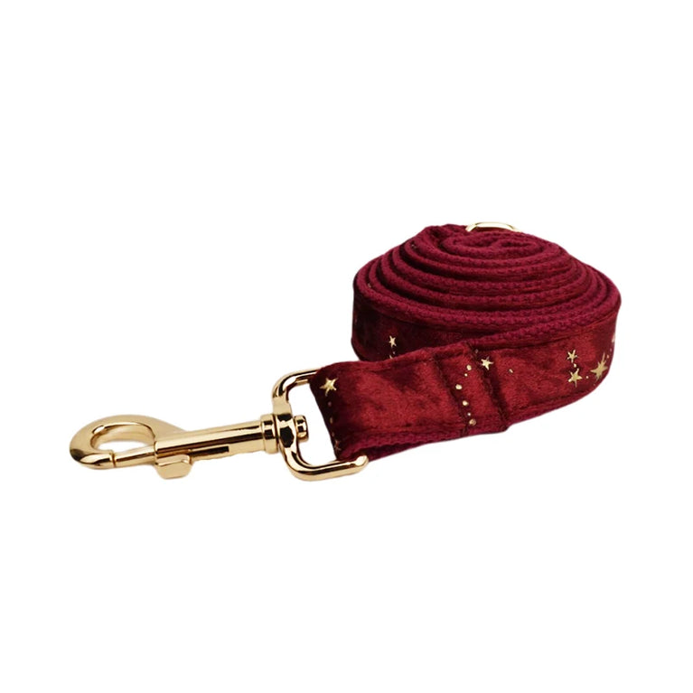 Luxury Fashion Dog Collar Leashes Harness Bow Set