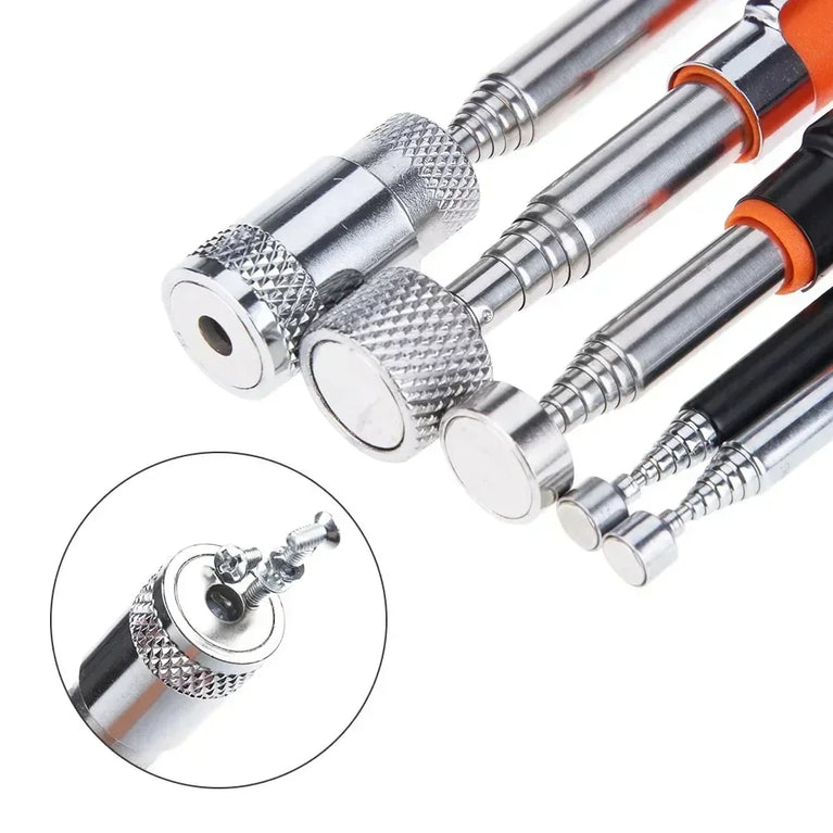 Telescopic Magnetic Pick-Up Tool & Inspection Mirror | Precision Repair Utility
