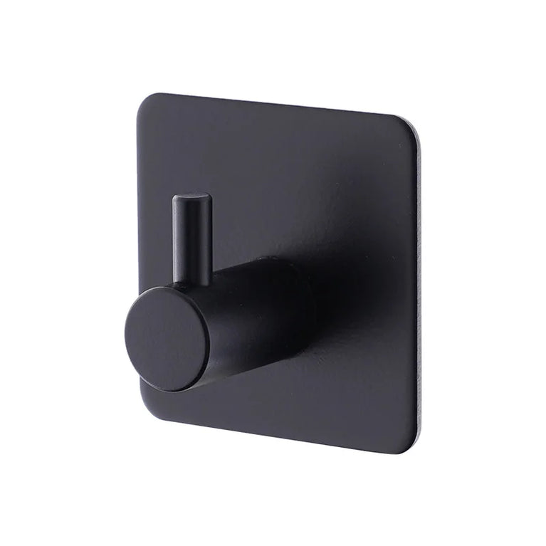 Self Adhesive Wall Hooks Towel Holder Bathroom Door Key Cloth Coat Robe Hanger Kitchen Hardware Rack Bag Hook Organizer