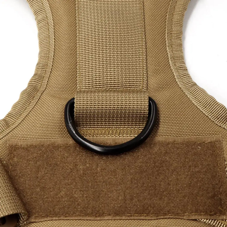 Military Tactical Dog Harness Adjustable Heavy Duty Training Vest For Large Dogs