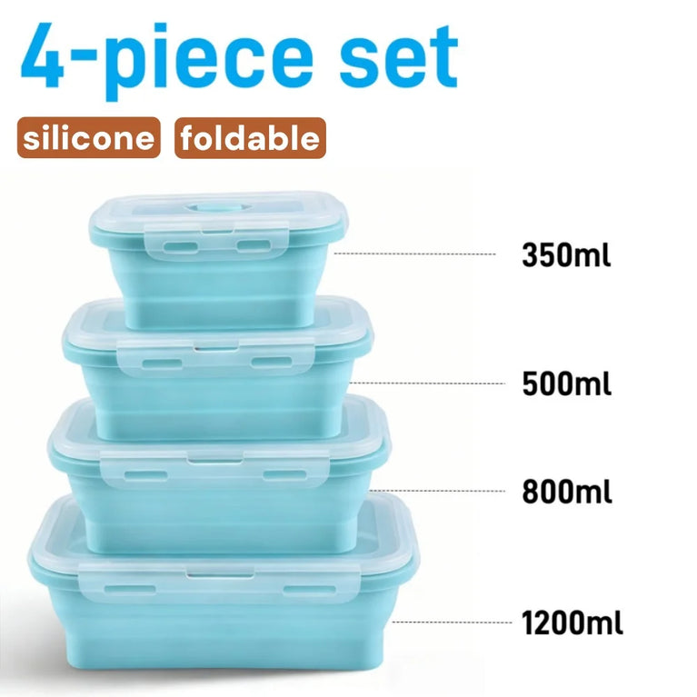 2-Tier Leakproof Bento Lunch Box with Cutlery Microwave Safe Stackable Food Storage Container for Kids and Adults
