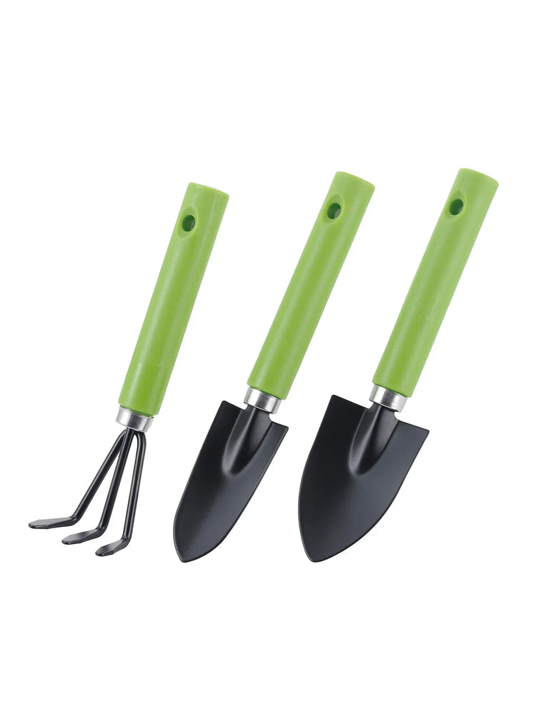 Mini Gardening Tool Set 3 Pcs Shovel Trowel Rake for Plants