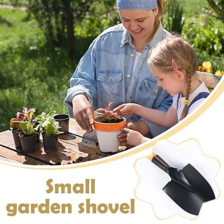Heavy Duty Steel Garden Digging Shovel for Soil and Planting Work