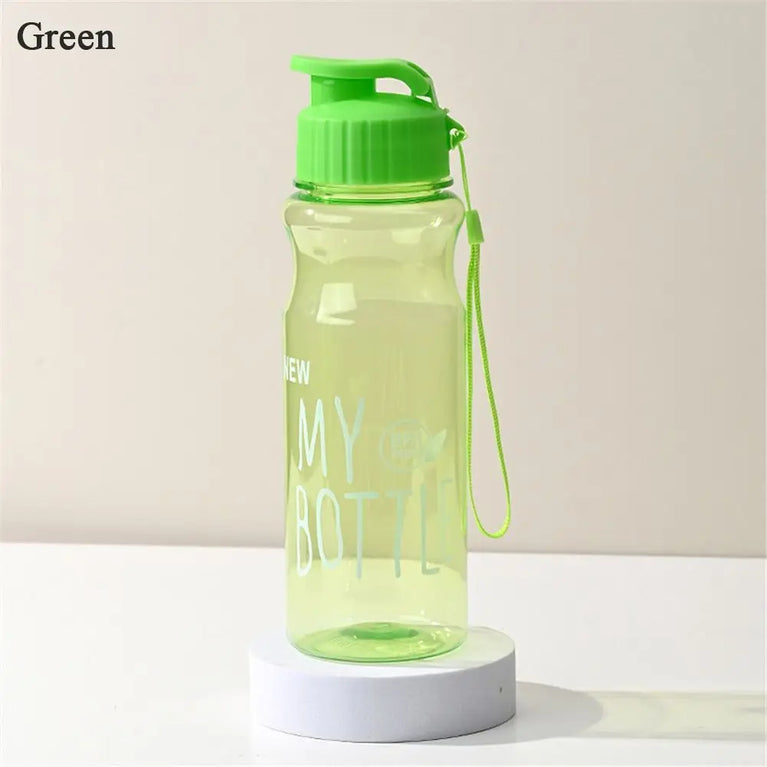 550ML Travel Sport Multi-Color Water Bottle Plastic Water Cup