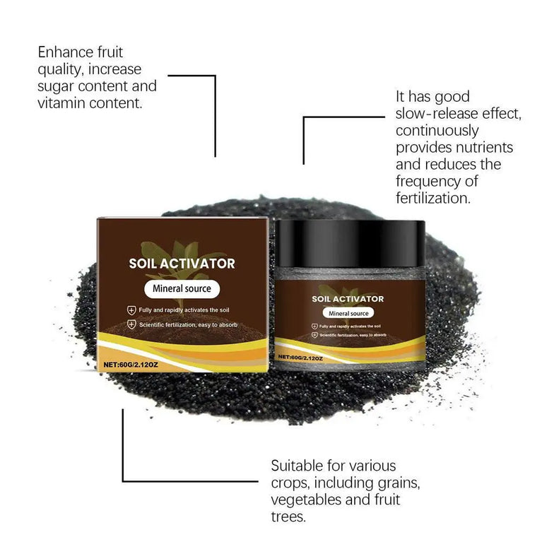Natural Soil Activator | Rooting Promoter & Growth Loosening Agent