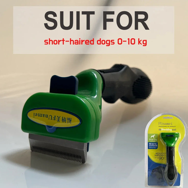 Pet Hair Remover Deshedding Brush Dog Cat Grooming Comb Tool