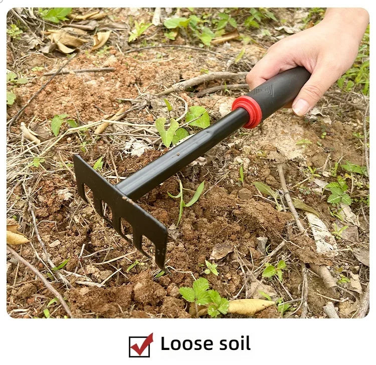 7-Piece Carbon Steel Mini Garden Tool Set for Potted Plants and Precision Gardening