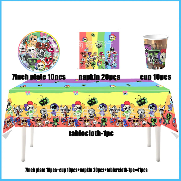 Dandy’s World Theme Party Collection | Comprehensive Event Decor & Tableware