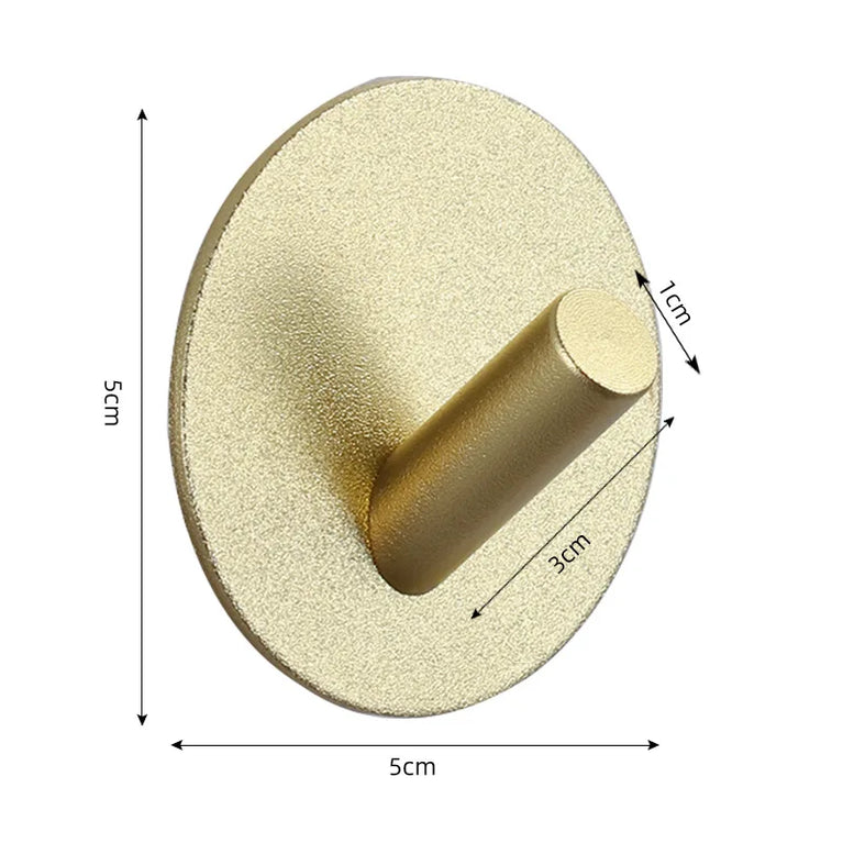 Self Adhesive Wall Hooks Towel Holder Bathroom Door Key Cloth Coat Robe Hanger Kitchen Hardware Rack Bag Hook Organizer