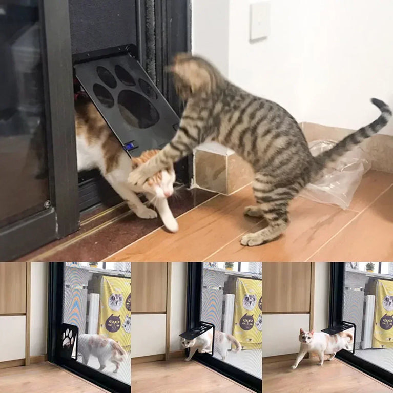 Lockable Magnetic Pet Screen Door | Easy Install Garden Gate