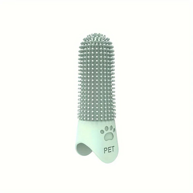 360° Silicone Finger Toothbrush | Durable Pet Dental Brush