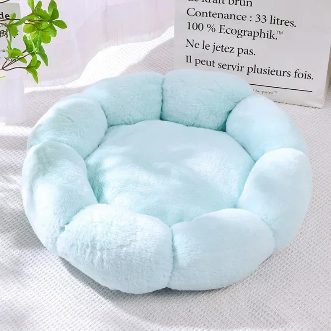 Comfortable Flower Dog Bed Cooling Pad Large Dogs Puppy Pads Mat Set