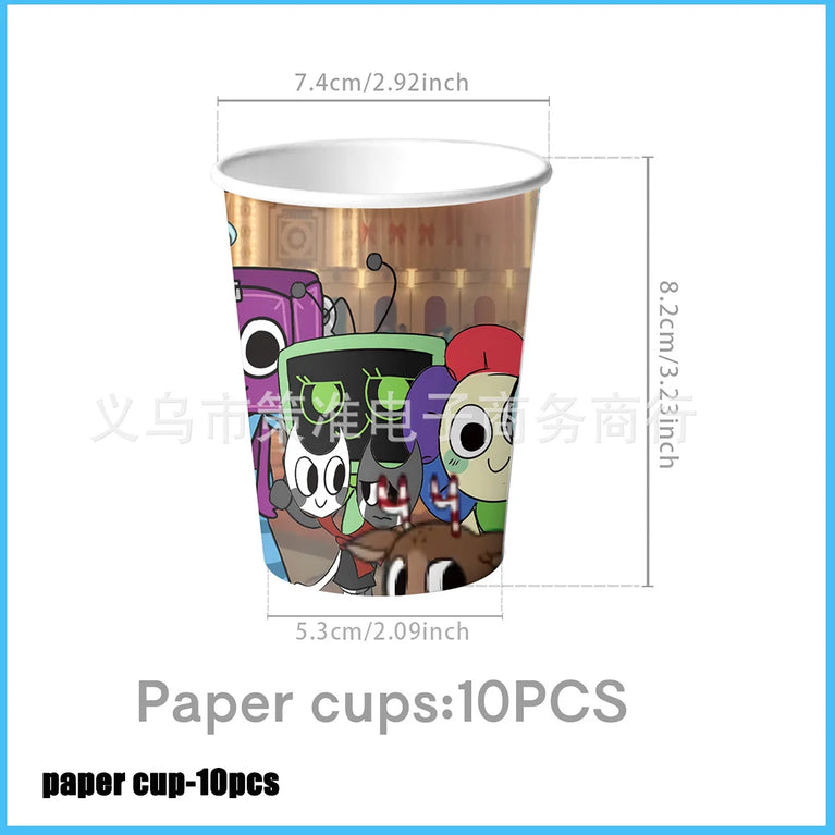 Dandy’s World Theme Party Collection | Comprehensive Event Decor & Tableware