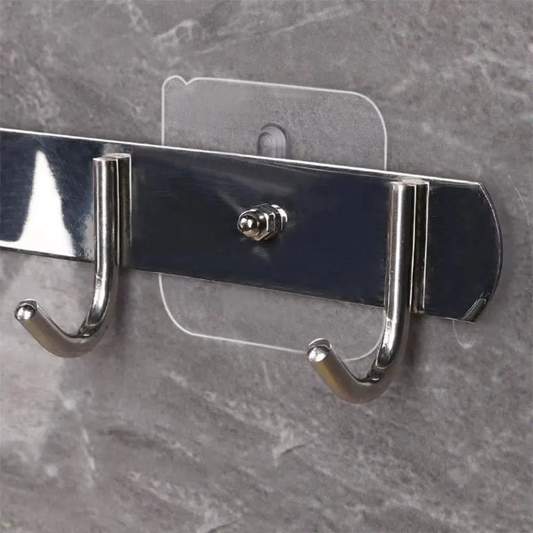 2-10Pcs Screw Wall Hooks Self Adhesive Hangers Sticker Hook