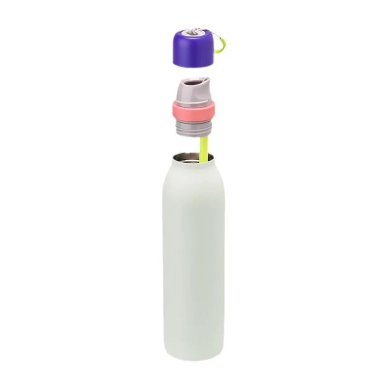 18oz 24oz Stainless Steel Thermos Water Bottle with Handle