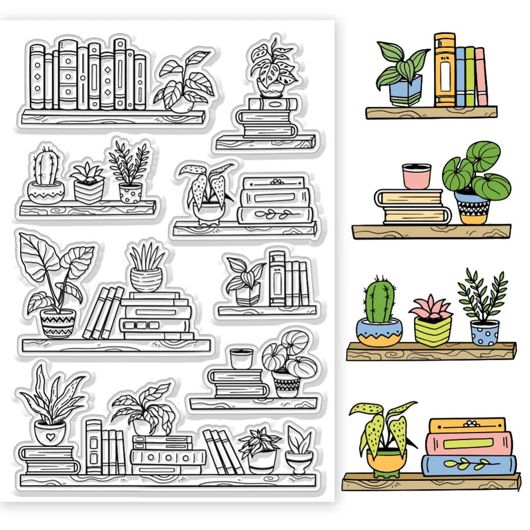 Retro Christmas Label Clear Stamps | Vintage Silicone Seals for Scrapbooking
