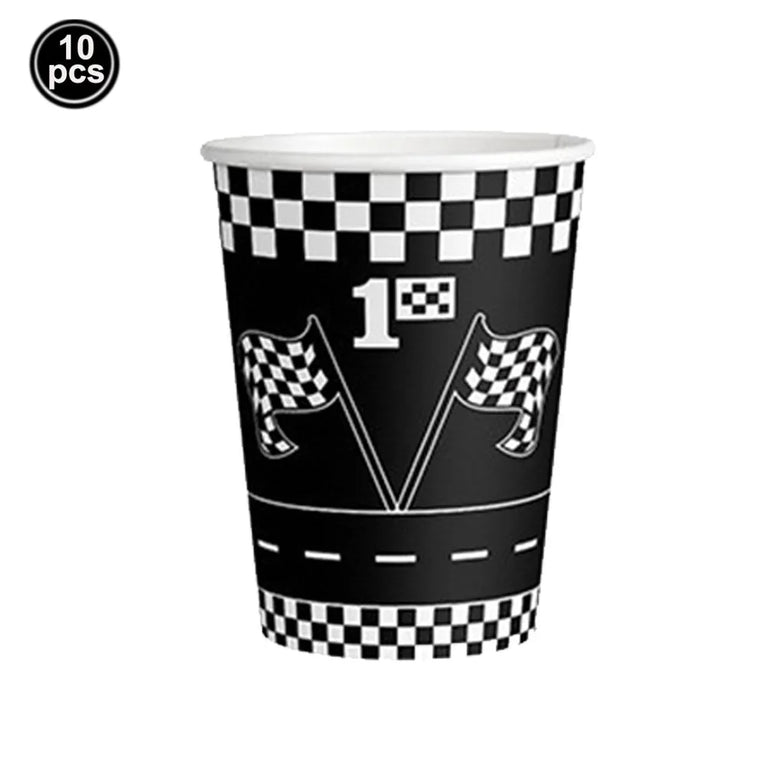 Racing Car Birthday Party Tableware Set Plates Napkins Kids Theme