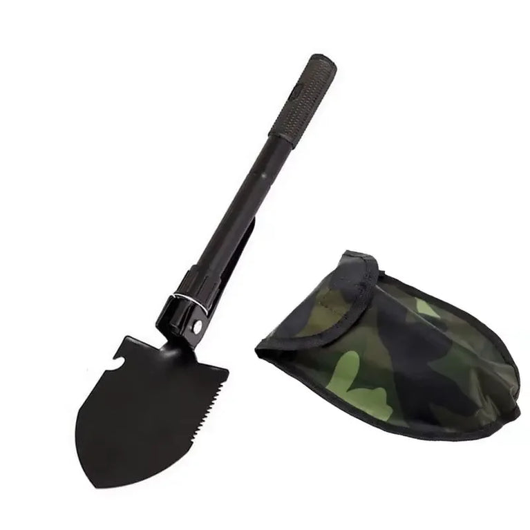 Multifunctional Folding Tactical Shovel | High-Strength Survival EDC Tool
