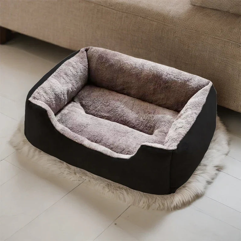 Soft Plush Cat Bed Cushion Basket House for Cats