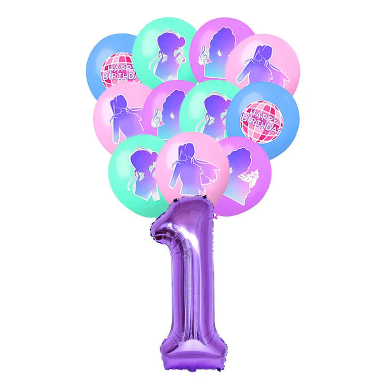 Disposable Party Tableware Set for Birthday Party Decoration