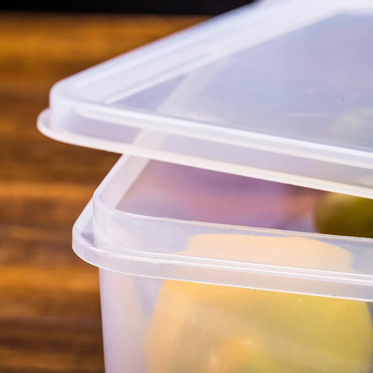 Durable Transparent Storage Box Reusable Food Grade Kitchen Storage Box