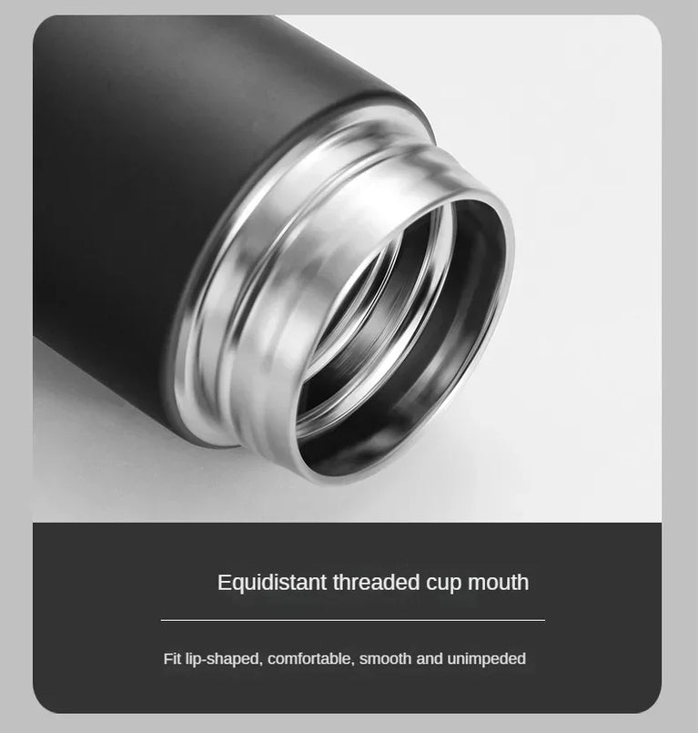 500ml Smart Stainless Steel Insulated Water Bottle with Display