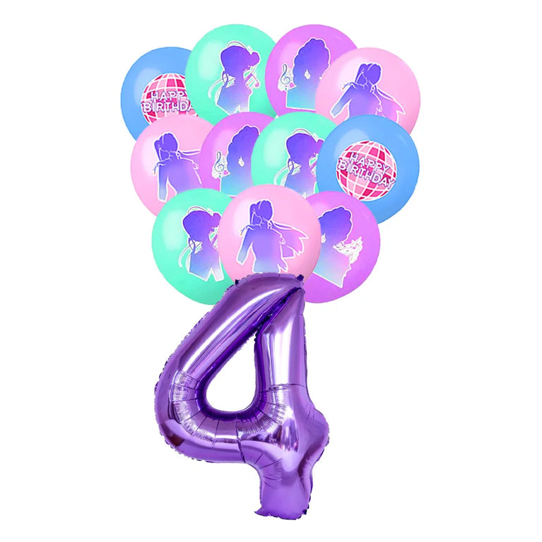 Disposable Party Tableware Set for Birthday Party Decoration