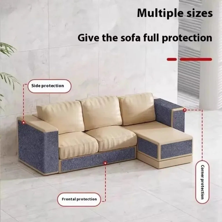 Trimmable Cat Scratching Mat Sofa Protector Cat Scratch Carpet Self Adhesive Cat Furniture Guard