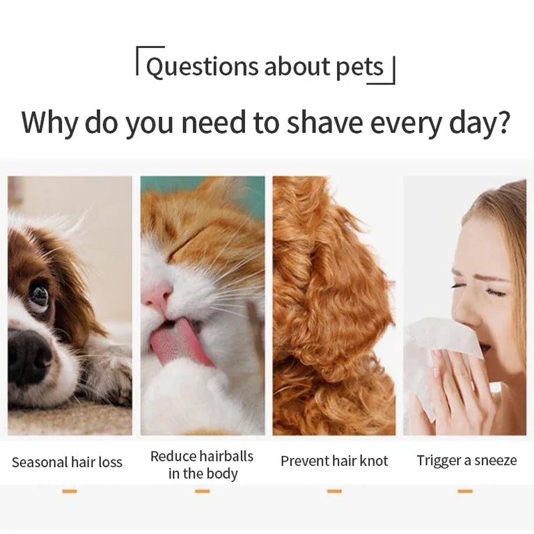 Cats Brush for Shedding Self Cleaning Slicker Grooming Massage Comb