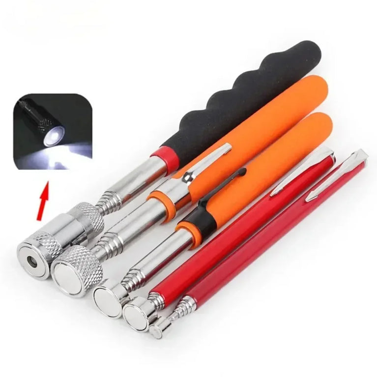 Telescopic Magnetic Pick-Up Tool & Inspection Mirror | Precision Repair Utility