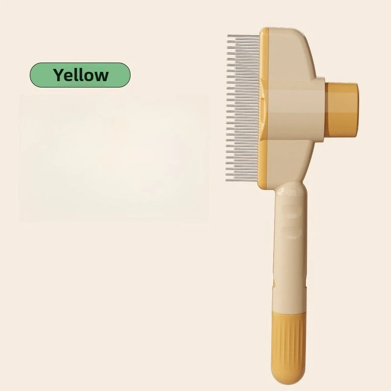 Cat Hair Remover Comb Flea Comb Self Cleaning Pet Brush Tool
