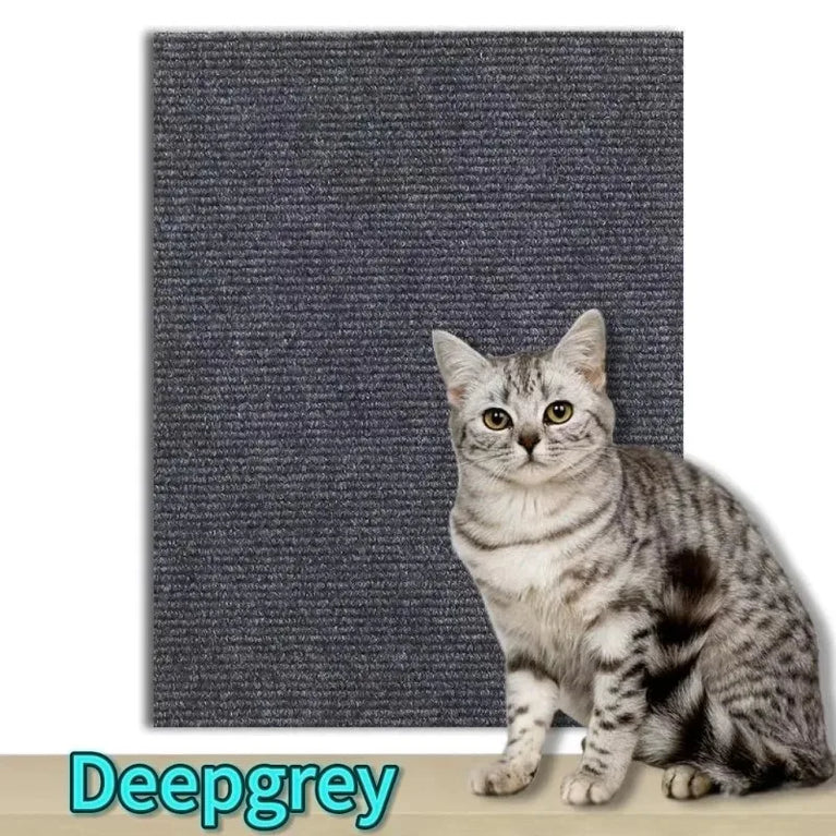 Trimmable Cat Scratching Mat Sofa Protector Cat Scratch Carpet Self Adhesive Cat Furniture Guard