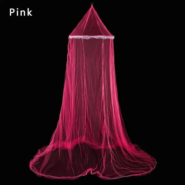 Lace Dome Mosquito Net | Elegant Bed Canopy & Insect Protection