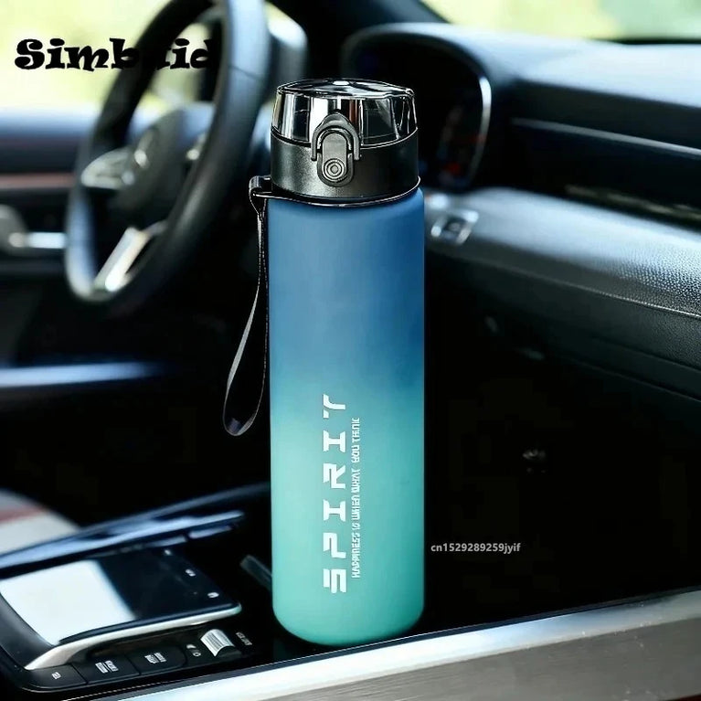 800ML Leakproof Sports Waterbottle With Time Marker Flask