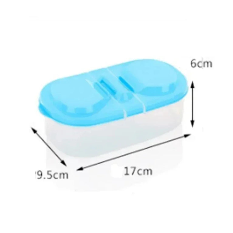 Fresh Fruit Snack Storage Container with Lid Leakproof Bento Box