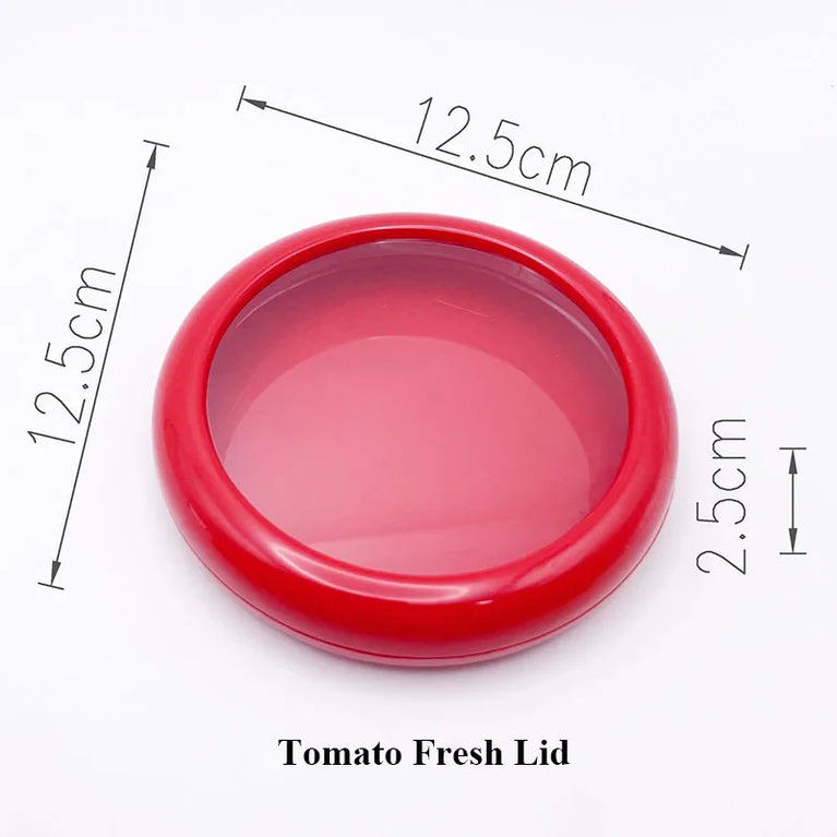 Fruit Vegetable Airtight Fresh Storage Box Lemon Tomato Avocado Preservation Seal Cover