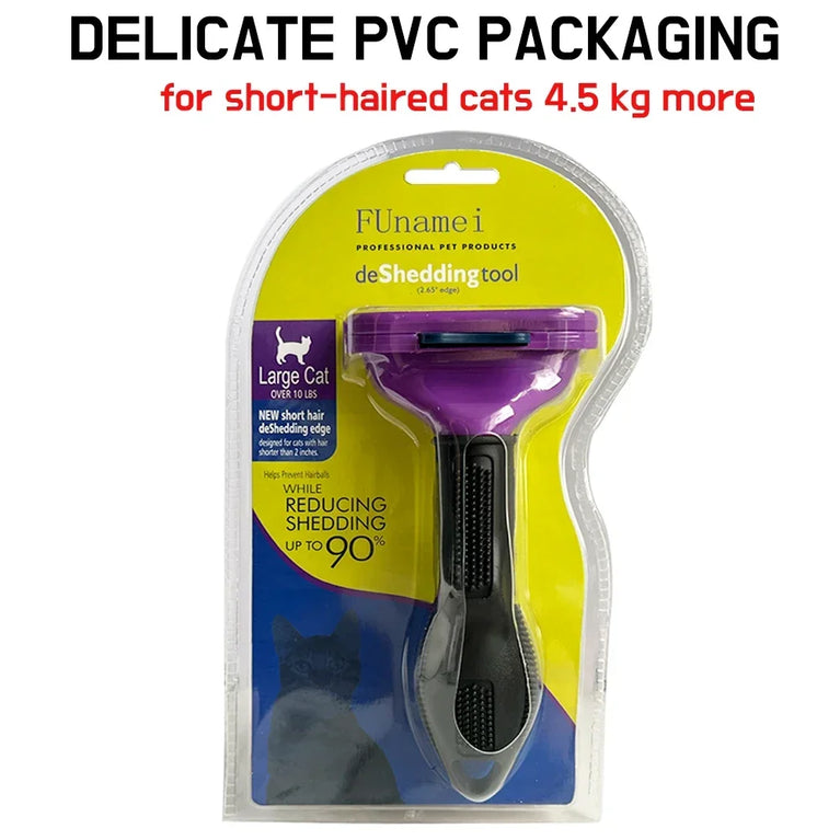 Pet Hair Remover Deshedding Brush Dog Cat Grooming Comb Tool