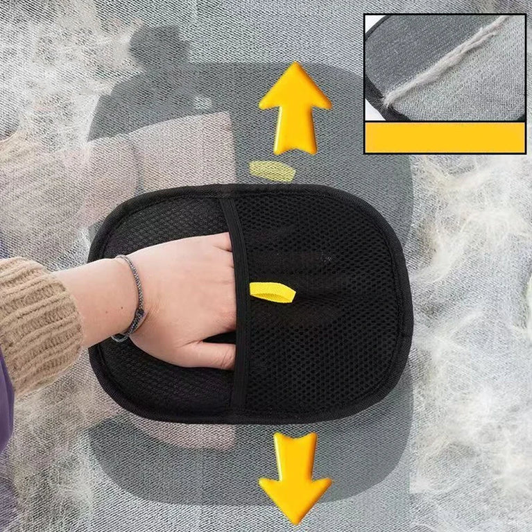 Reusable Electrostatic Pet Hair Removal Mitts Cat Grooming Gloves