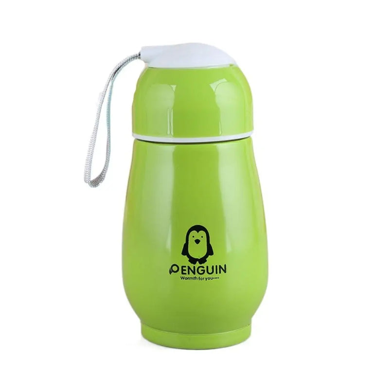 Mini Penguin Thermos Cup 180ml Travel Mug for Kids Insulated
