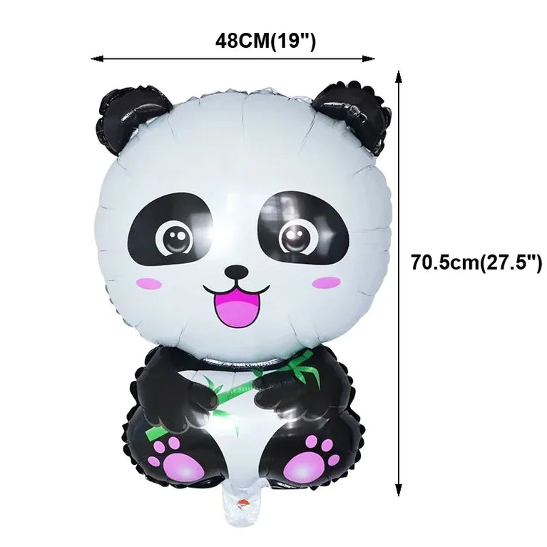 Panda Birthday Party Disposable Tableware Set Plates Cups Napkins Banner Decor