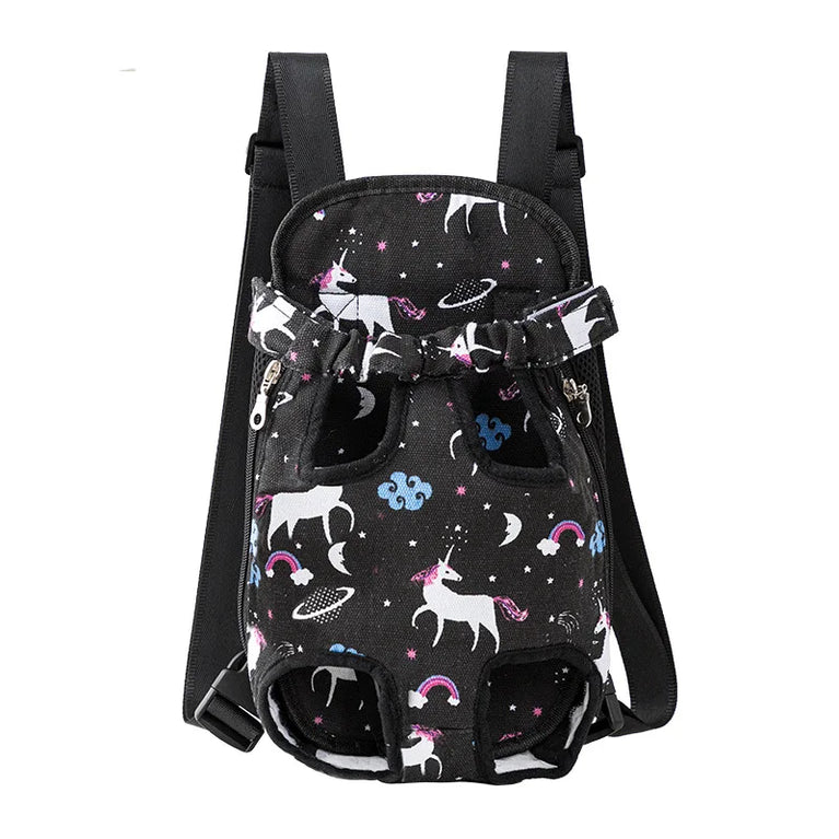 Mesh Dog Carrier Backpack Breathable Pet Travel Sling Puppy Small Dogs