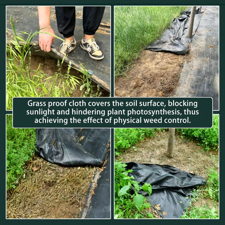 Heavy-Duty Weed Barrier Landscape Fabric | UV-Stabilized Soil Cover & Garden Weed Control