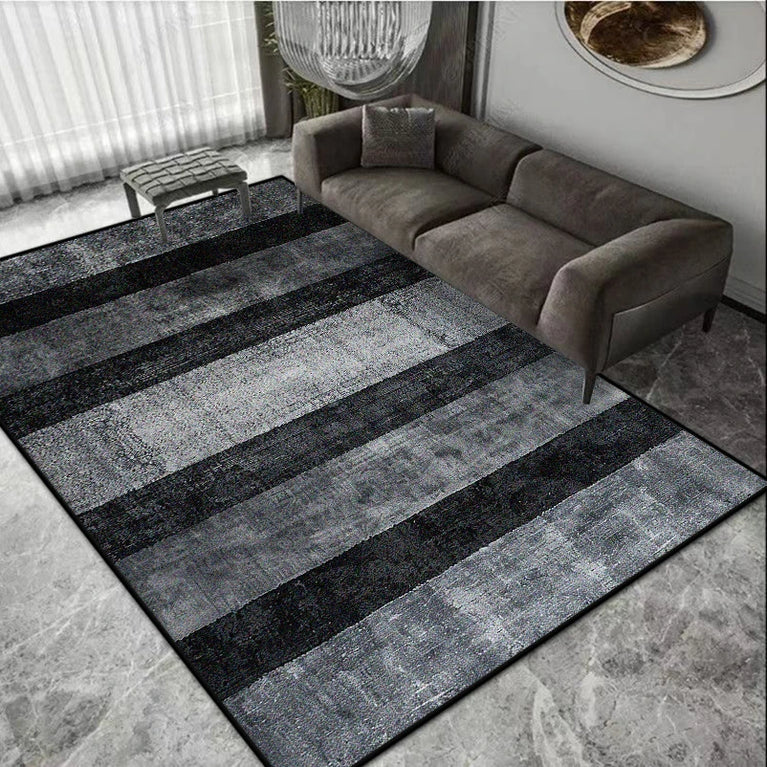 Modern Geometric Non-Slip Washable Area Rugs for Home Spaces