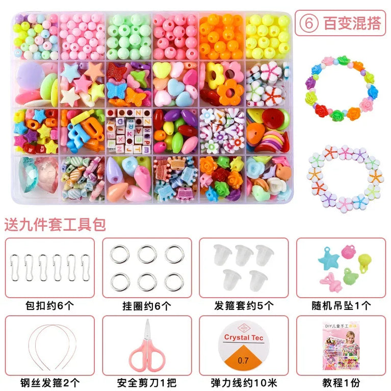 DIY Polymer Clay Beads Jewelry Making Kit | Creative Crafts for Kids