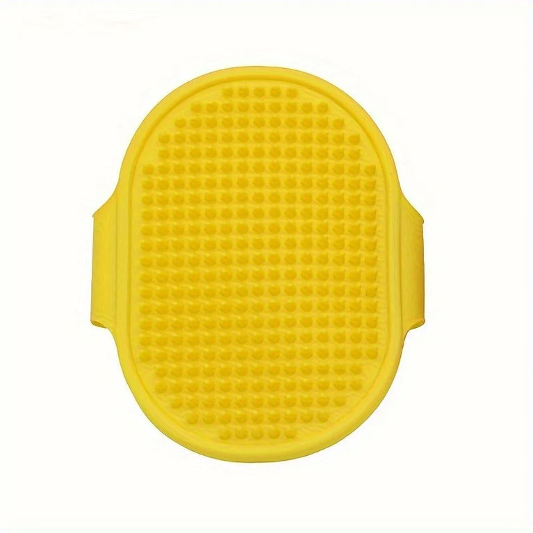 Dog Bath Brush Silicone Pet Massage Brush Grooming Comb Tool
