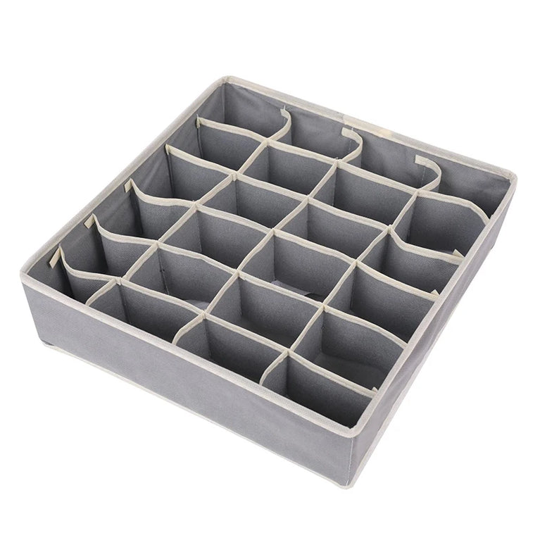 Non-Woven Underwear & Sock Organizer | Foldable Wardrobe Drawer Divider